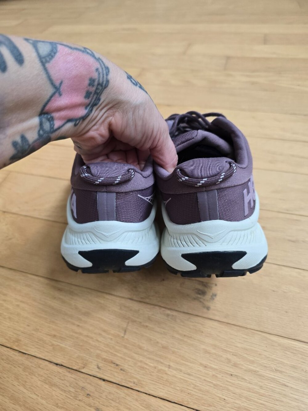 Hoka | Transport 'Smokey Quartz' gorpcore Vibram sole sneakers | WMS 10 - Picture 7 of 10